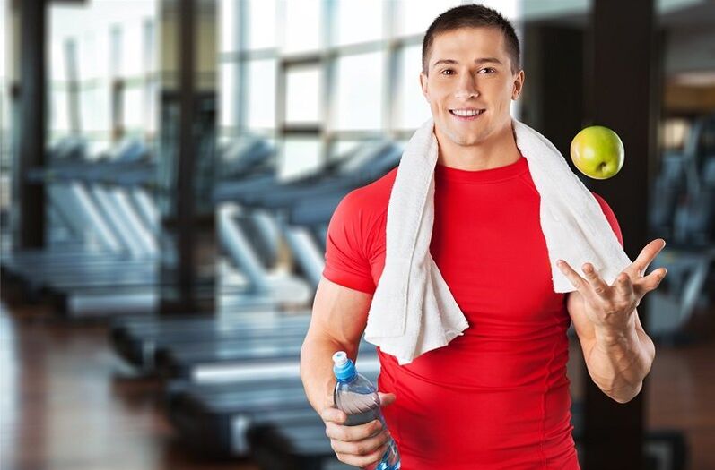 Moderate exercise and good nutrition - prevention of varicose veins in men